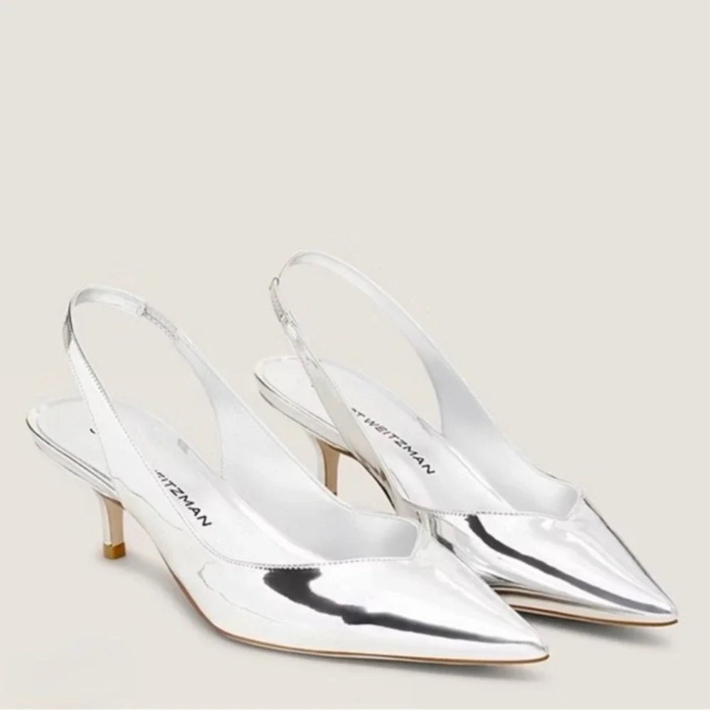 Stuart Weitzman shimmering elegance